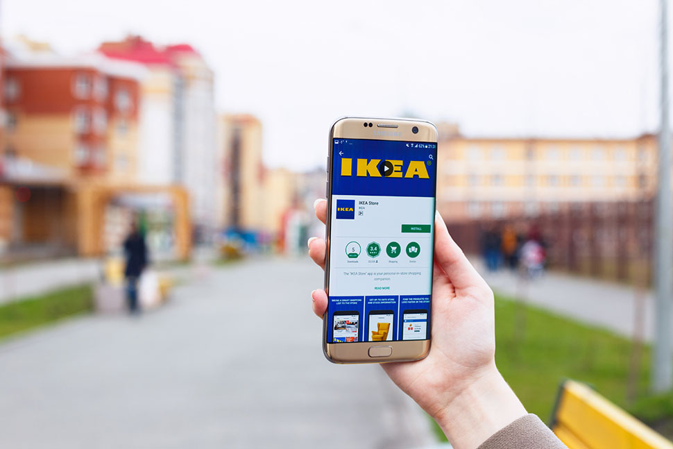 chuyển đổi số mô hình kinh doanh đa kênh IKEA