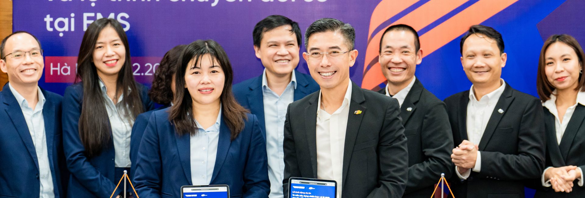 EMS Vietnam and FPT Digital officially kicked off the Digital Transformation Consulting project