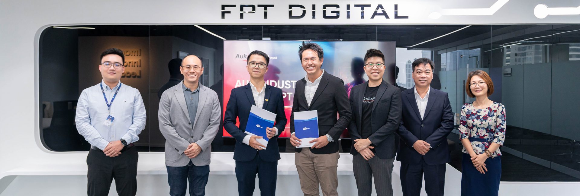 FPT Digital and AUK Industries cooperate to support domestic and foreign businesses to improve the digitalisation process.