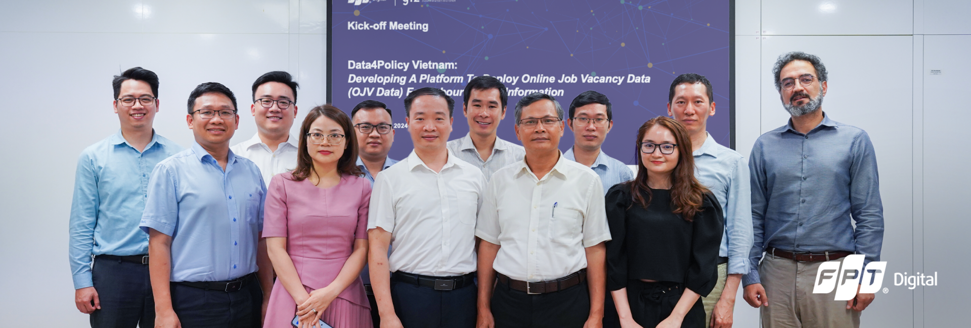 FPT Digital collaborates with the German Development Cooperation Organization (GIZ) to implement the project for building a data exploitation platform on the Vietnamese labor market