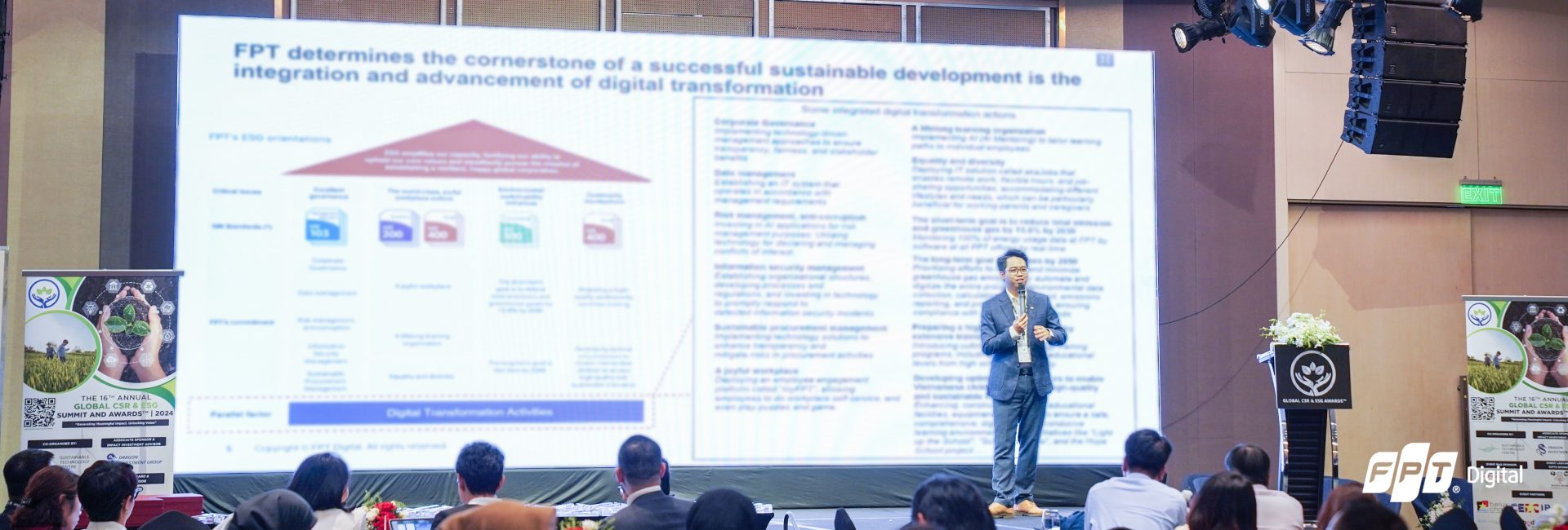 FPT Digital giành giải Platinum tại sự kiện ESG quốc tế