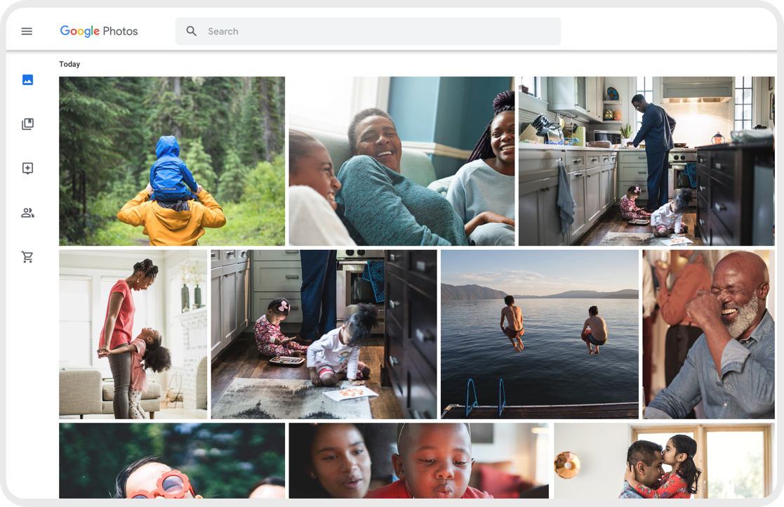 Google Photos sử dụng máy học có giám sát Supervised learning nhận diện và nhóm các hình ảnh theo người hoặc địa điểm bằng cách sử dụng dữ liệu được gán nhãn.