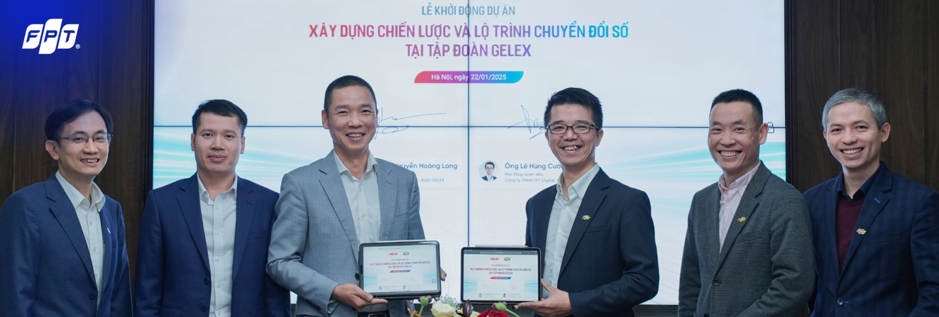 FPT và GELEX triển khai lễ khởi động dự án xây dựng chiến lược và lộ trình chuyển đổi số