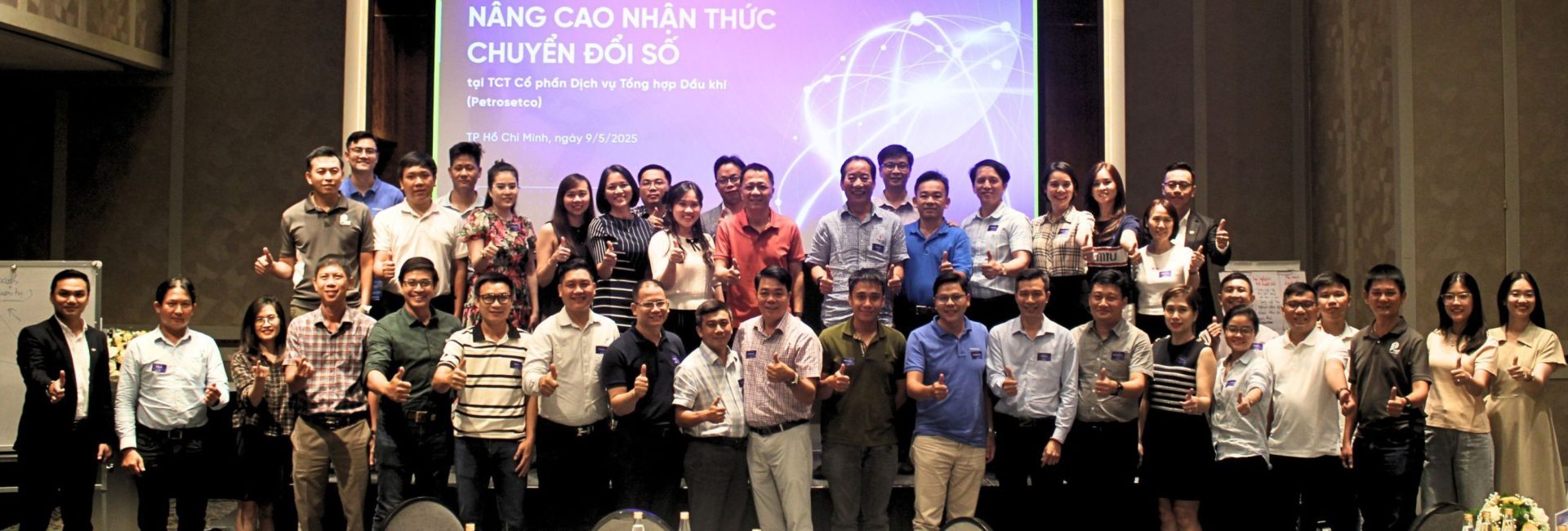 PETROSETCO phối hợp cùng FPT triển khai hội thảo đào tạo “Chuyển đổi số trong doanh nghiệp” hướng tới phát triển bền vững và hiệu quả