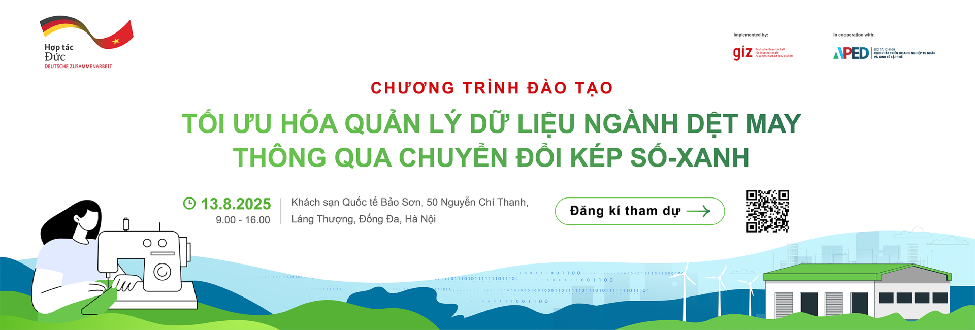 Chuyển đổi Số – Xanh ngành dệt may: Khai phá sức mạnh dữ liệu vì tương lai bền vững
