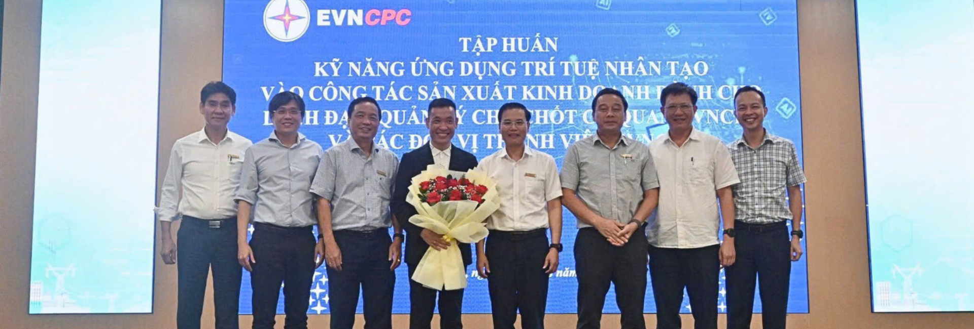 EVNCPC tổ chức chương trình tập huấn kỹ năng ứng dụng trí tuệ nhân tạo vào công tác sản xuất kinh doanh