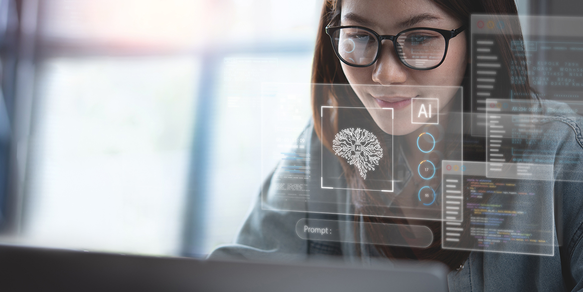 Hình minh họa: AI hoạt động với tư cách là 1 nhân viên ảo đắc lực