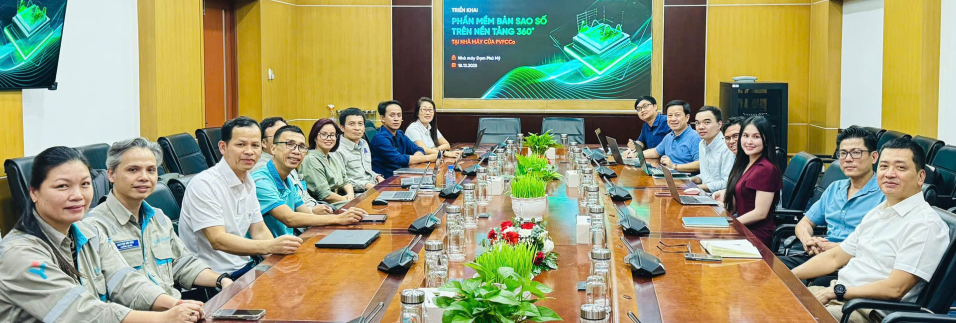 PVFCCo – Phú Mỹ xây dựng Phần mềm Digital Twin 360 tại nhà máy