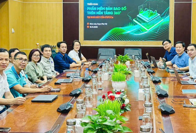 PVFCCo – Phú Mỹ xây dựng Phần mềm Digital Twin 360 tại nhà máy