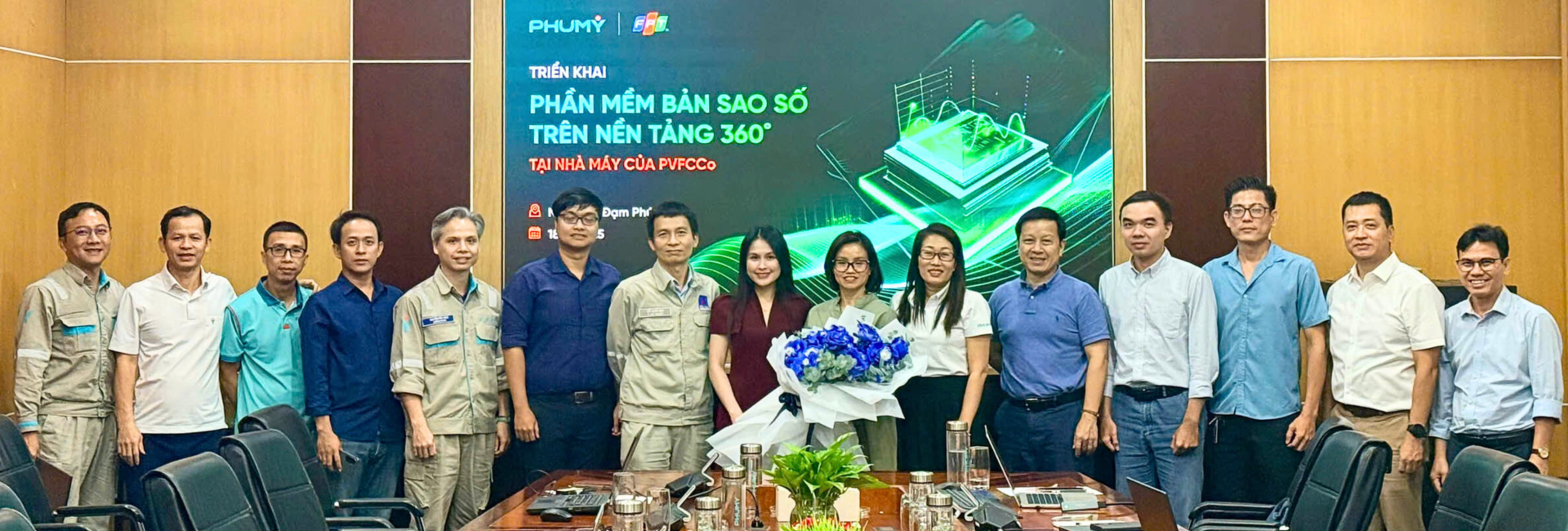 PVFCCo – Phú Mỹ xây dựng Phần mềm Digital Twin trên nền tảng 360° tại nhà máy