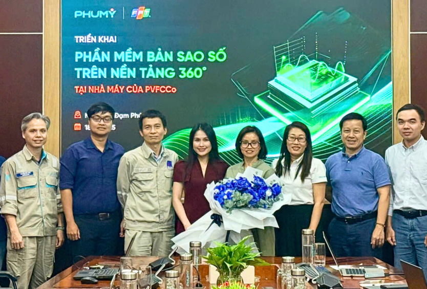 PVFCCo – Phú Mỹ xây dựng Phần mềm Digital Twin trên nền tảng 360° tại nhà máy