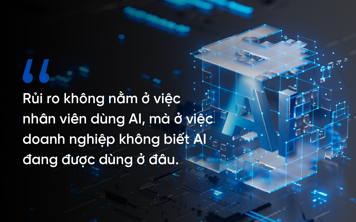 Shadow AI – khi AI được dùng ngoài tầm nhìn của doanh nghiệp