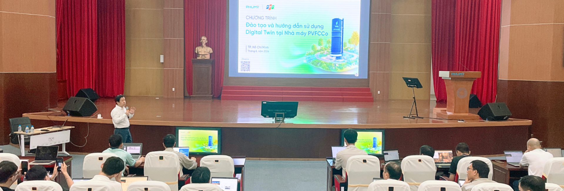 FPT và PVFCCo-Phú Mỹ hoàn thành triển khai Digital Twin tại Nhà máy Đạm Phú Mỹ